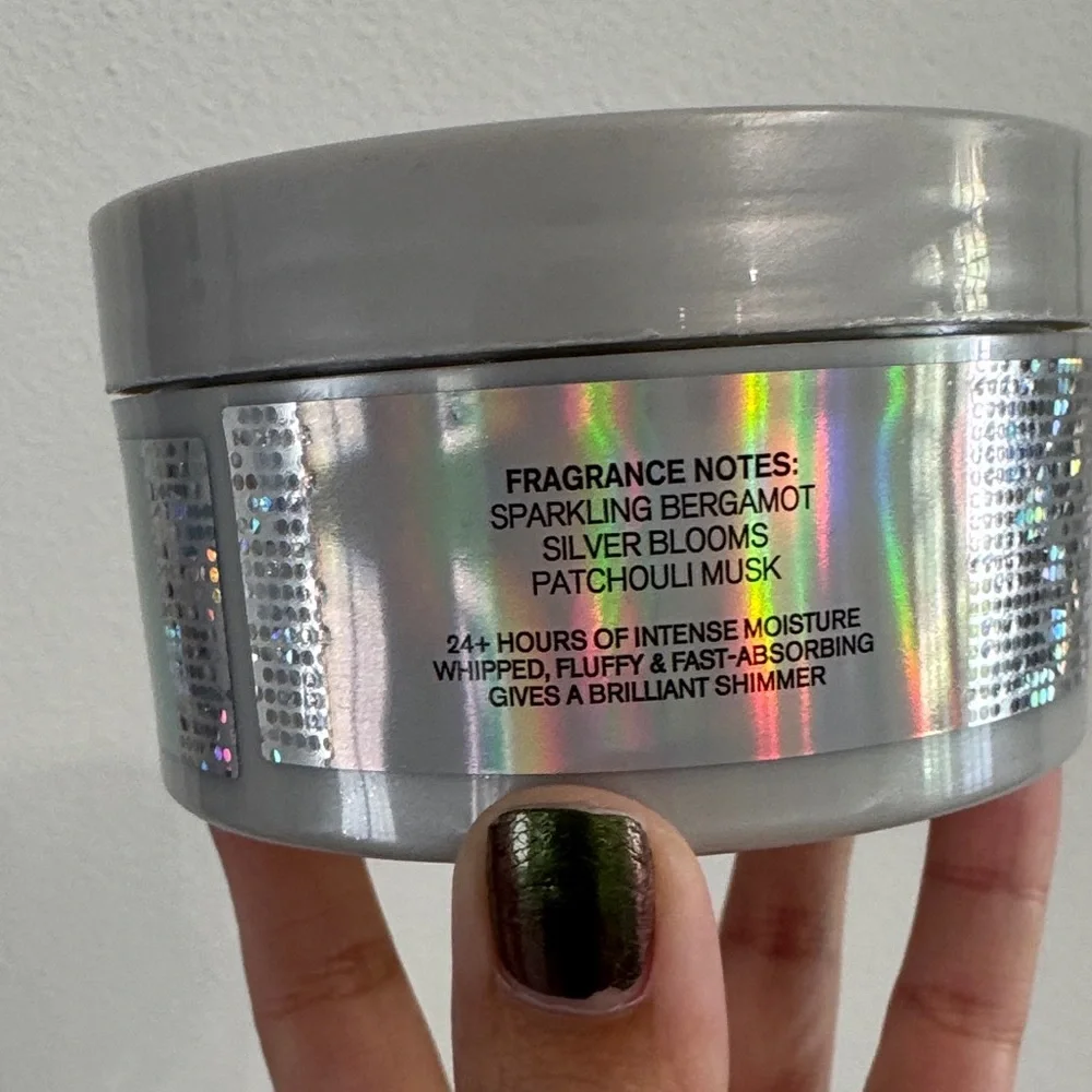 Bath & Body Works Platinum Glowtion Body Butter - Silver Holographic - Picture 4 of 6